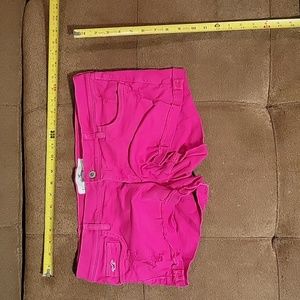 Hollister Low-Rise Short Shorts Pink